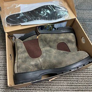Blundstone Chelsea Boot - Elastic Sided Boot - Brown - Mens US 12/AUS 11
